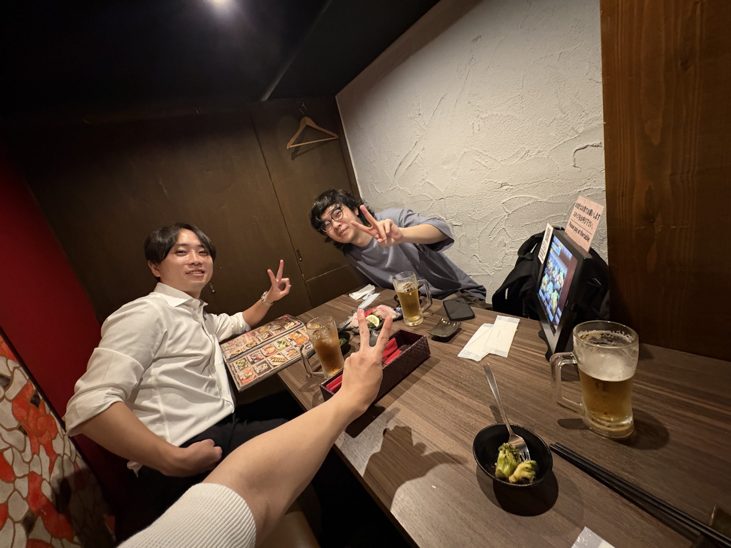 小寺研究室OBの佐藤さんとの食事