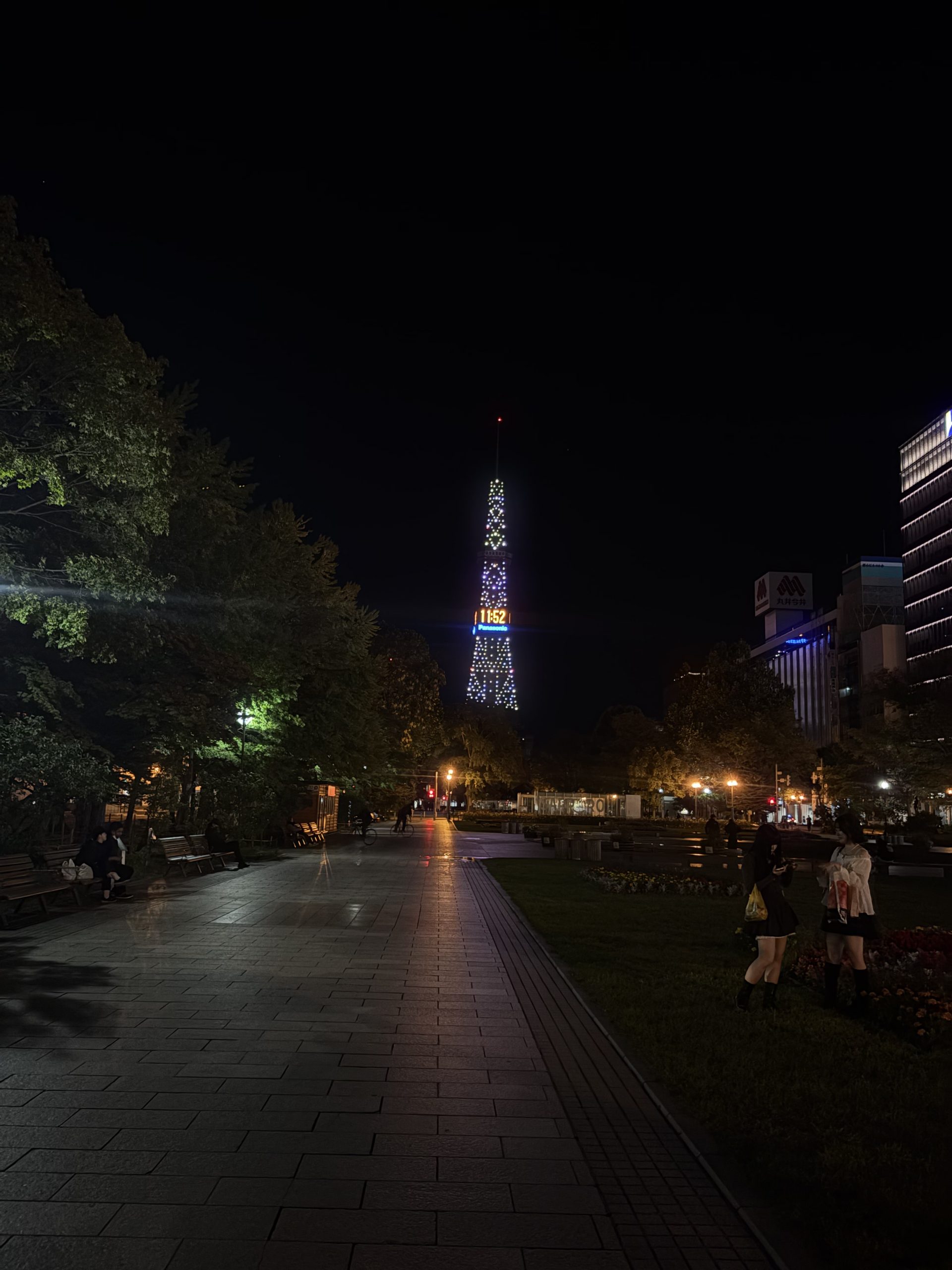 札幌の夜景