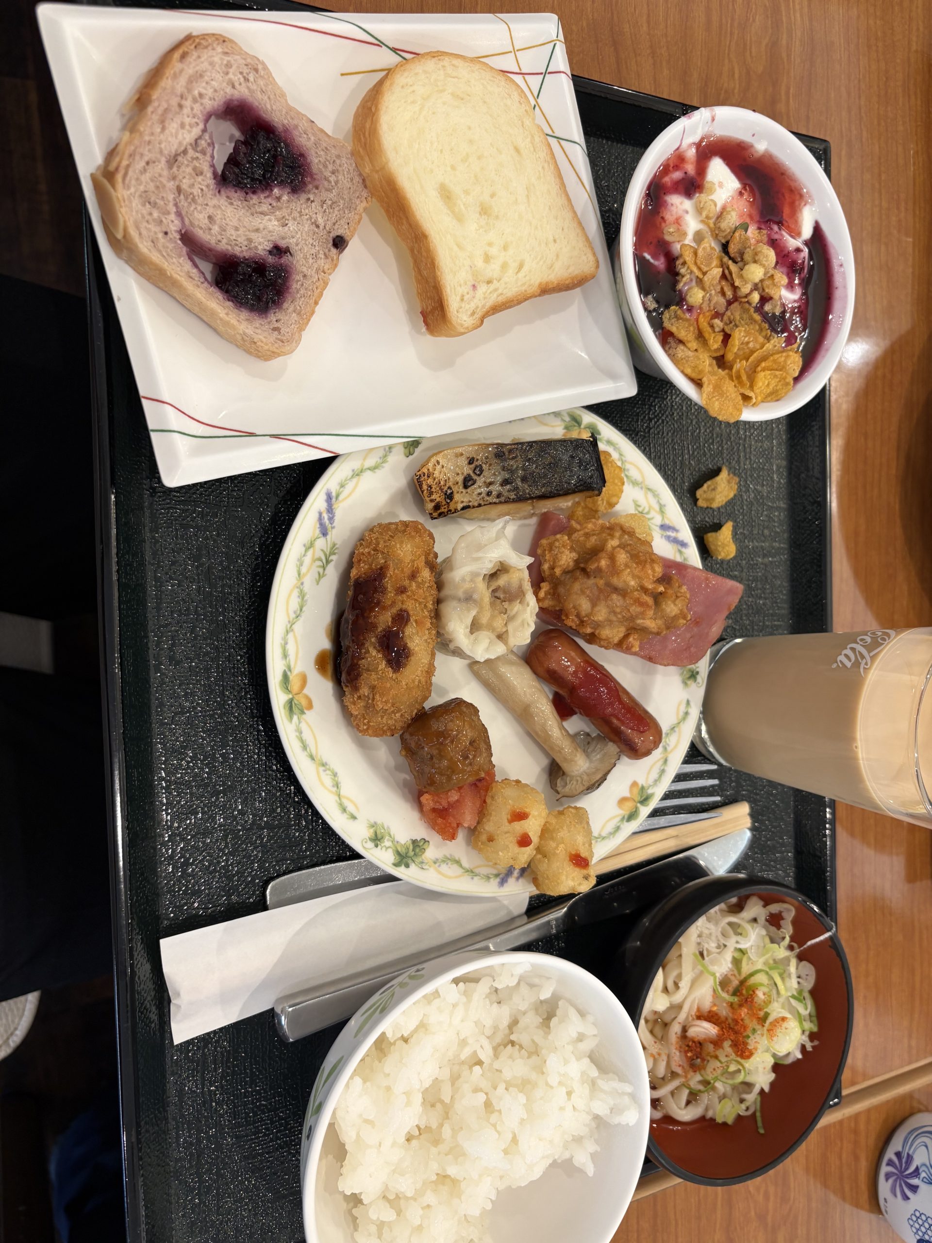 2日目の朝ごはん